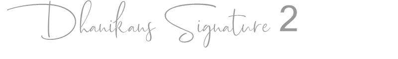 Dhanikans Signature 2